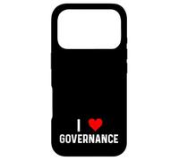 Custodia per iPhone 17 Pro I Love Governance - Controllo interno del rischio di conformità cardiaca
