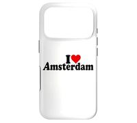 Custodia per iPhone 17 Pro I LOVE HEART AMSTERDAM PAESI BASSI OLANDA
