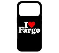 Custodia per iPhone 17 Pro I LOVE HEART FARGO NORD DAKOTA