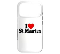 Custodia per iPhone 17 Pro I LOVE HEART SAN MAARTEN SINT MAARTEN CARRIBEAN PAESI BASSI