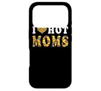 Custodia per iPhone 17 Pro I Love Hot Moms Funny Sunflower Heart Love For Mom