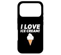 Custodia per iPhone 17 Pro I Love Ice Cream Party Outfit Vanilla Soft Serve Gelato Cone