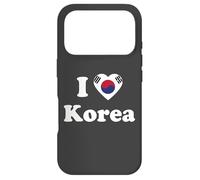 Custodia per iPhone 17 Pro I Love Korea I Heart Corea Coreano
