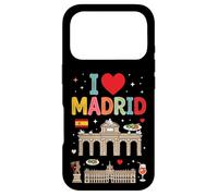 Custodia per iPhone 17 Pro I Love Madrid Spagna Viaggio Souvenir