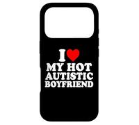 Custodia per iPhone 17 Pro I Love My Hot Autistic Boyfriend Heart My Autism BF