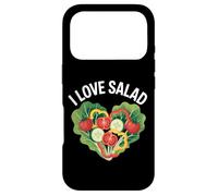Custodia per iPhone 17 Pro I Love Salad - Cuore vegetariano fresco