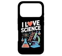 Custodia per iPhone 17 Pro I Love Science Chimica Microscopi Divertimento