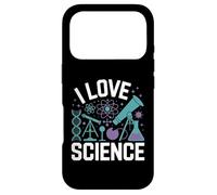 Custodia per iPhone 17 Pro I Love Science DNA Microscopio Atomo