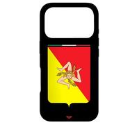 Custodia per iPhone 17 Pro I Love Sicilia, Sicilia, Italia, Illustrazione, Graphic Designs
