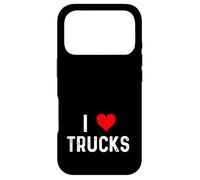 Custodia per iPhone 17 Pro I Love Trucks - Cuore - Dump Truck Meccanico Big Rig Semi