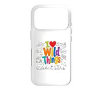 Custodia per iPhone 17 Pro I Love Wild Things Wildlife Nature Animal Lover