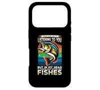 Custodia per iPhone 17 Pro I Might Look Like I'm Listening To You Fishing Fish Angler