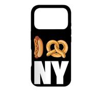 Custodia per iPhone 17 Pro I Pretzel NYC, New York City Illustration Graphic
