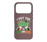 Custodia per iPhone 17 Pro I put the she in Shenanigans, il giorno di San Patrizio