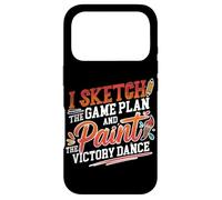 Custodia per iPhone 17 Pro I SKETCH THE GAME PLAN AND PAINT THE VICTORY DANCE