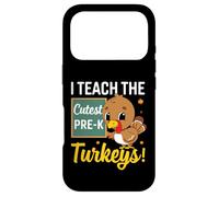 Custodia per iPhone 17 Pro I Teach The Cutest Pre-k Turkeys Thanksgiving Thankful