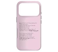 Custodia per iPhone 17 Pro I Thought Only Of You Mr Darcy Orgoglio e Pregiudizio Citazione