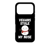 Custodia per iPhone 17 Pro I vegani mi hanno rubato il naso Natale Divertimento