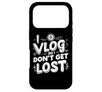 Custodia per iPhone 17 Pro I Vlog So I Don't Get Lost Travel Sarcasmo Umorismo