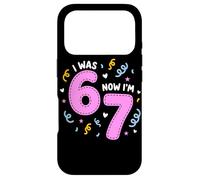 Custodia per iPhone 17 Pro I Was 6 Now I'm 7 Funny 7th Birthday Girl Party