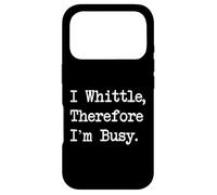 Custodia per iPhone 17 Pro I Whittle, So I'm Busy Funny Knife Skills Apparel