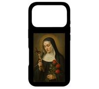 Custodia per iPhone 17 Pro Icona cattolica romana di St. Rita di Cascia
