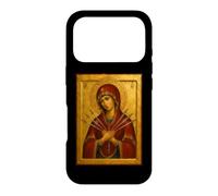 Custodia per iPhone 17 Pro Icona della Madonna Addolorata - Le Sette Spade di Maria