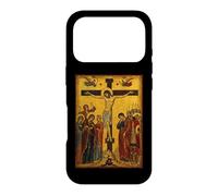 Custodia per iPhone 17 Pro Icona ortodossa della crocifissione di Cristo