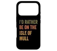 Custodia per iPhone 17 Pro I'd Rather Be On The Isle Of Mull Retro Vintage Testo