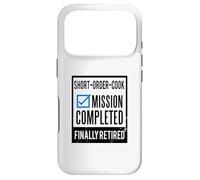 Custodia per iPhone 17 Pro Idea regalo pensionamento Breve Ordine in pensione Cuoco