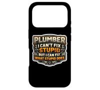 Custodia per iPhone 17 Pro Idraulico divertente non posso aggiustare stupido ma posso aggiustare quello che fa