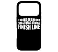 Custodia per iPhone 17 Pro If Found On Ground, Please Drag Across Finish Line ||-