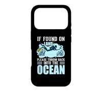 Custodia per iPhone 17 Pro If You On Land Throe Me back Into The Ocean Scuba Diving