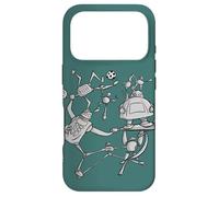 Custodia per iPhone 17 Pro Il caos sportivo e casual dei robot