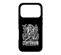 Custodia per iPhone 17 Pro Il comando del centurione attraverso il guerriero romano d'acciaio