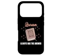 Custodia per iPhone 17 Pro Il Corano ha sempre una risposta Religione islamica musulmana Ramadan Eid