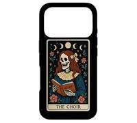 Custodia per iPhone 17 Pro Il coro che canta scheletro tarocchi carta strega luna