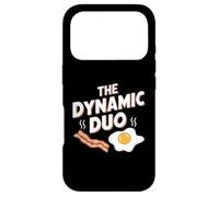 Custodia per iPhone 17 Pro Il dinamico duo Bacon Eggs Funny Breakfast Lover