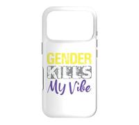 Custodia per iPhone 17 Pro Il genere uccide la mia atmosfera divertente regalo Genderfluid non binario