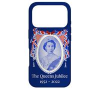 Custodia per iPhone 17 Pro Il Giubileo della Regina 1952 2022 Opera d'arte d'epoca Elisabetta II