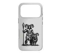 Custodia per iPhone 17 Pro Il guardiano demoniaco Azazel e il suo compagno di capra