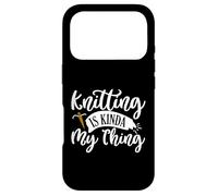 Custodia per iPhone 17 Pro Il lavoro a maglia è un po 'il mio amante del mestiere