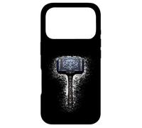 Custodia per iPhone 17 Pro Il leggendario martello di Thor Mjolnir guerriero mitologia norrena