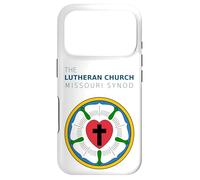 Custodia per iPhone 17 Pro Il logo del sigillo della rosa LCMS del Sinodo del Missouri della Chiesa luterana
