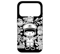 Custodia per iPhone 17 Pro Il look del fumetto Little Sailor per bambini e bambine