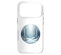 Custodia per iPhone 17 Pro Il maestoso sussurro dei pini invernali Winter Winter Wonderland