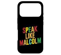 Custodia per iPhone 17 Pro Il mese della storia nera parla come Malcolm Juneteenth