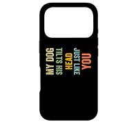 Custodia per iPhone 17 Pro Il mio cane inclina la testa proprio come te cane divertente