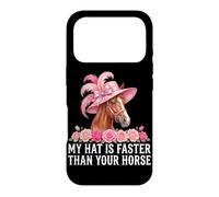 Custodia per iPhone 17 Pro Il mio cappello è più veloce del tuo cavallo Derby Day Horse Racing