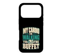 Custodia per iPhone 17 Pro Il mio cardio sta camminando verso la crociera a buffet
